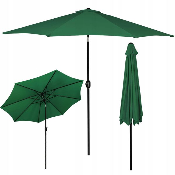 Зонт садовый стоячий (для террасы, пляжа) с наклоном Springos 290 см GU0019 2825 фото
