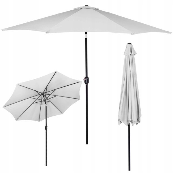Зонт садовый стоячий (для террасы, пляжа) с наклоном Springos 290 см GU0020 2826 фото