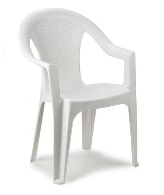 Кресло Progarden ISCHIA белое 2802 фото