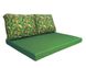 Комплект водовідштовхуючих подушок для палет-дивана eGarden KOLIBRI 120x80x10/120x60x20 5202 фото 2
