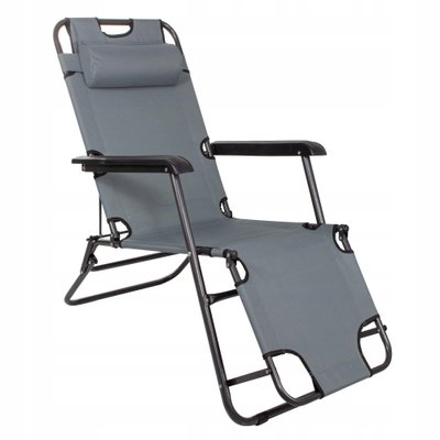 Шезлонг (кресло-лежак) для пляжа, террасы и сада Springos Zero Gravity GC0013 2832 фото