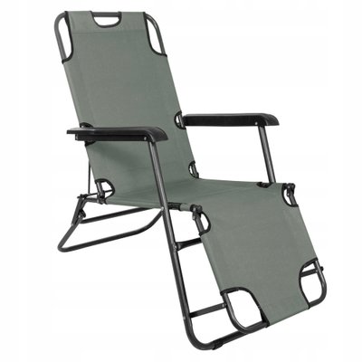 Шезлонг (крісло-лежак) для пляжу, тераси та саду Springos Zero Gravity GC0030 2833 фото