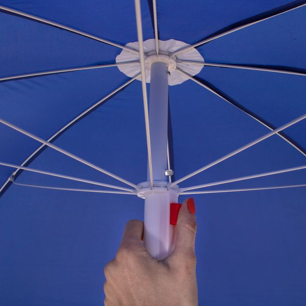 Пляжна парасоля Springos 180 см з регульованою висотою та нахилом BU0022 3638 фото