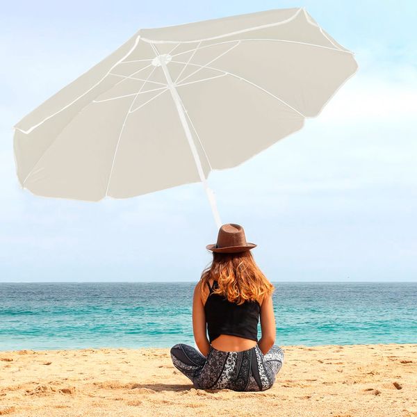 Пляжна парасоля Springos 160 см з регулюванням висоти BU0018 3641 фото