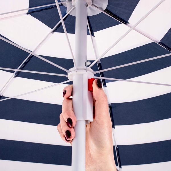 Пляжный зонт с регулированной высотой и наклоном Springos 180 см BU0012 2137 фото