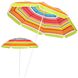 Пляжный зонт Springos 160 см з регулировкой высоты BU0017 3642 фото 1