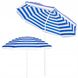 Пляжна парасолька з регульованою висотою та нахилом Springos 180 см BU0008 2138 фото 1