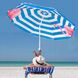 Пляжна парасолька з регульованою висотою та нахилом Springos 180 см BU0013 2139 фото 10