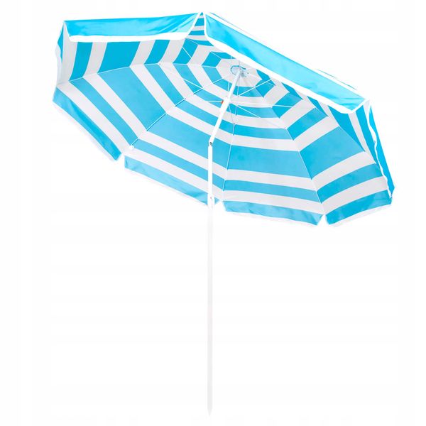 Пляжна парасолька з регульованою висотою та нахилом Springos 220 см BU0011 2140 фото