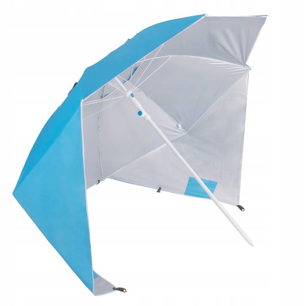 Пляжна парасолька-тент 2 в 1 Springos XXL BU0014 2142 фото