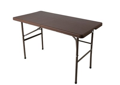 Стол складной, 1,22 м., Time Eco ТЕ-1833, коричневый 1108047707 фото