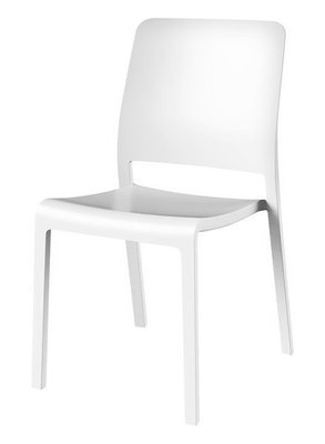 Стілець садовий пластиковий Keter Charlotte Deco Chair, білий 894913449 фото