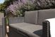 Комплект садових меблів Keter Monaco set, сірий 894911818 фото 3