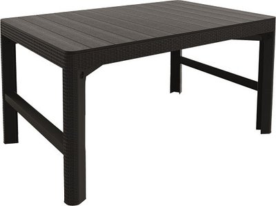 Стол для сада пластиковый Keter Lyon rattan table 897957399 фото