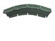 Тент (дах) LUX для гойдалки з округлим дахом eGarden 120x210 зелений 4914 фото 1